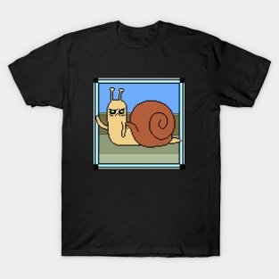 Lich Snail pixel art T-Shirt